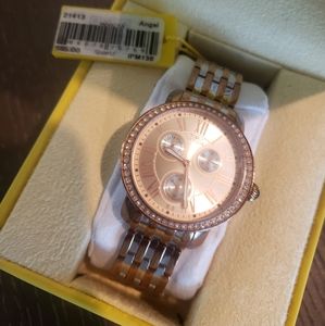 Invicta rose gold and stainless steel
